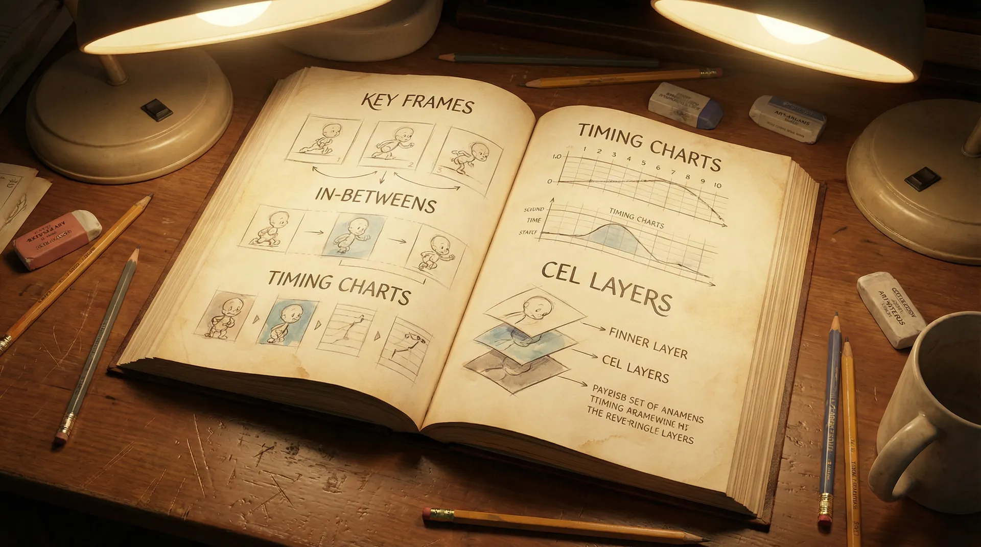 成人动漫 动画制作术语图解参考书