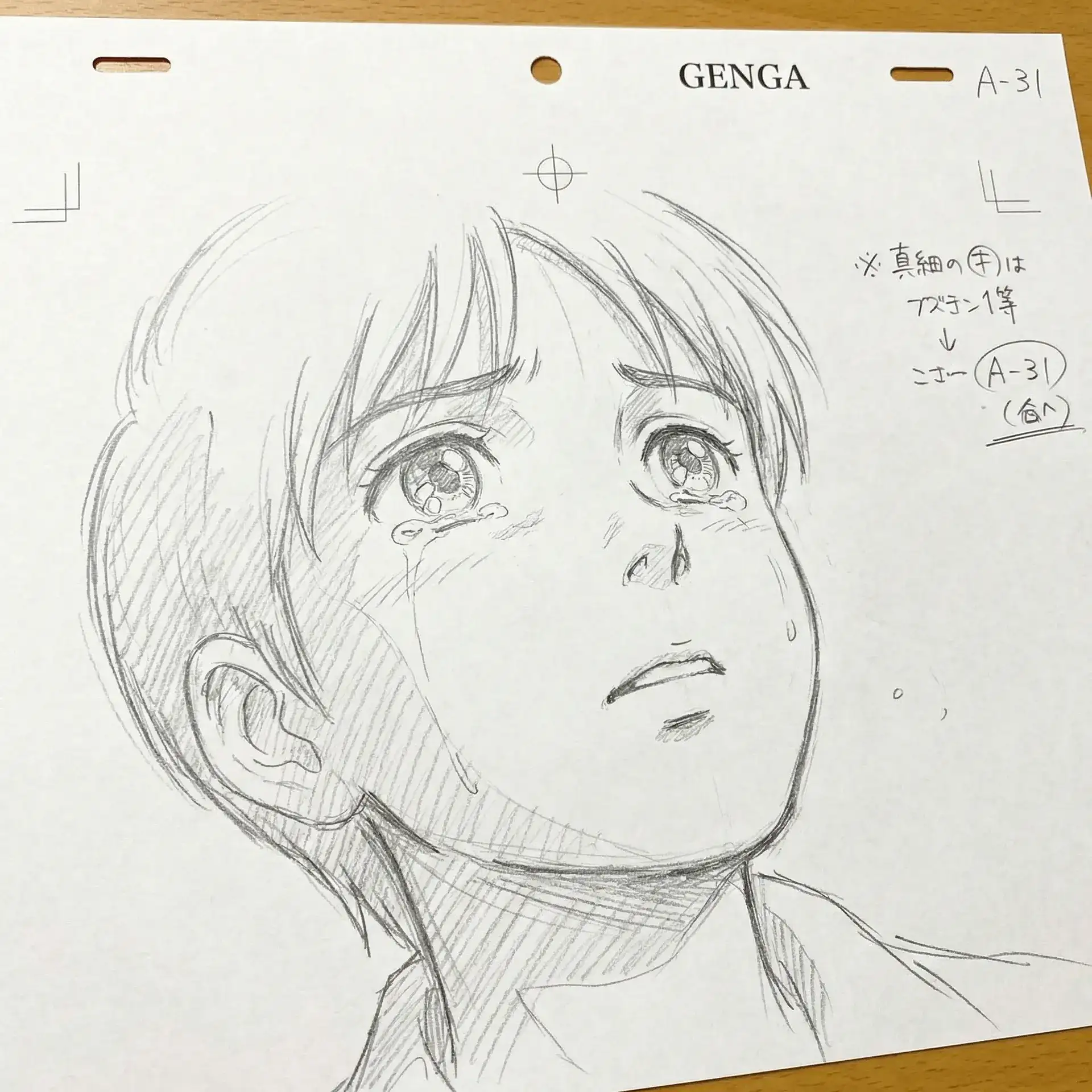 成人动漫 角色情感特写原画泪目表情